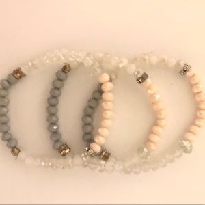 Crystal Bracelet set